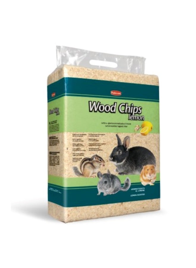 Padovan Wood Chips Lemon [Weight – 4kg, Size – 56L]